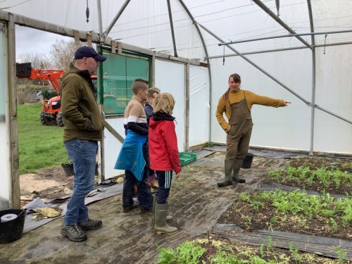 Desert Class visit Gold Hill Organic Farm | Shillingstone CE Primary School
